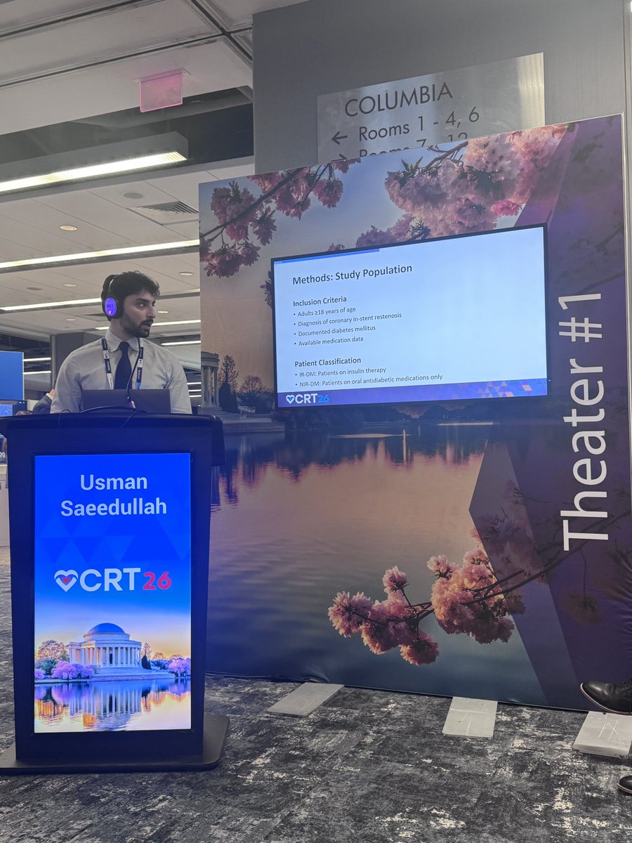 usman_sa1's tweet photo. Amazing weekend presenting my research @CRT_meeting #cardioX https://t.co/geTetPdBDy