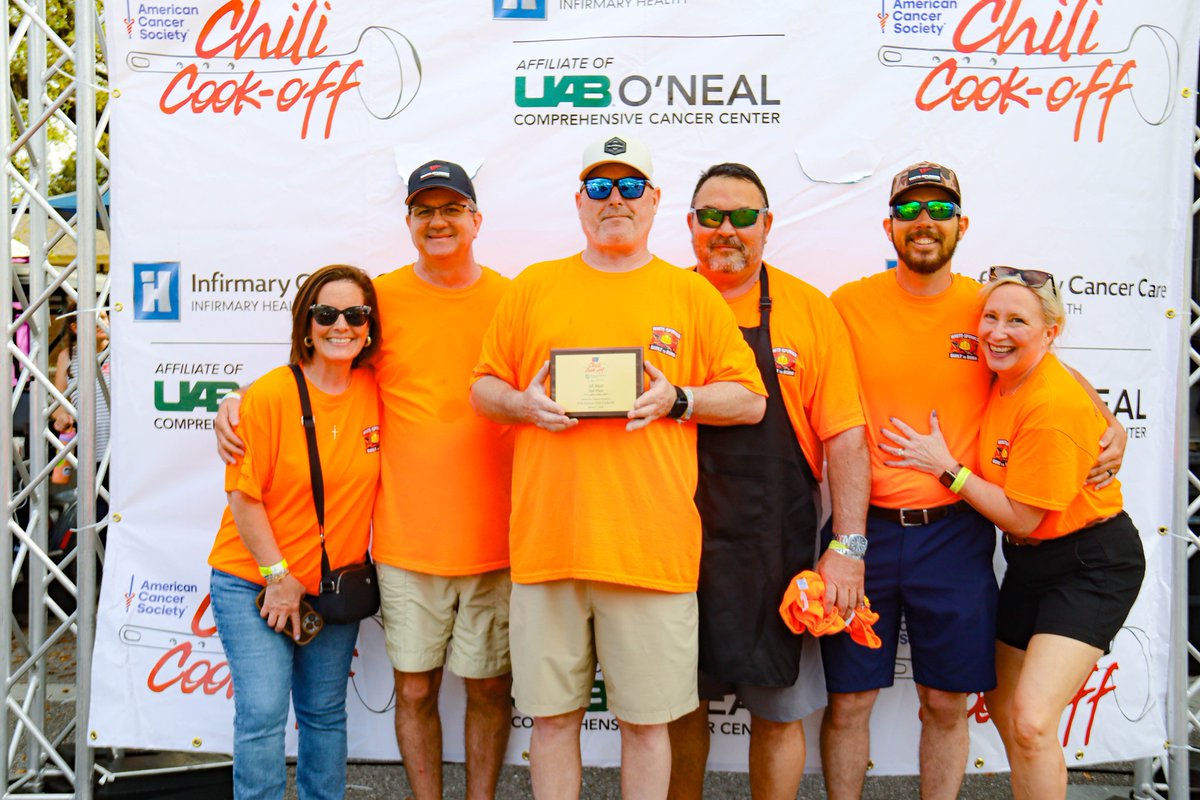 WSpunner's tweet photo. On Saturday, White-Spunner Construction participated in the ACS Chili Cook-off, entering two teams into the competition and taking home second place in the all meat category! 🌶️

Our team and their families had a great time and were proud to support the @AmericanCancer Society. https://t.co/oglcLqElNb