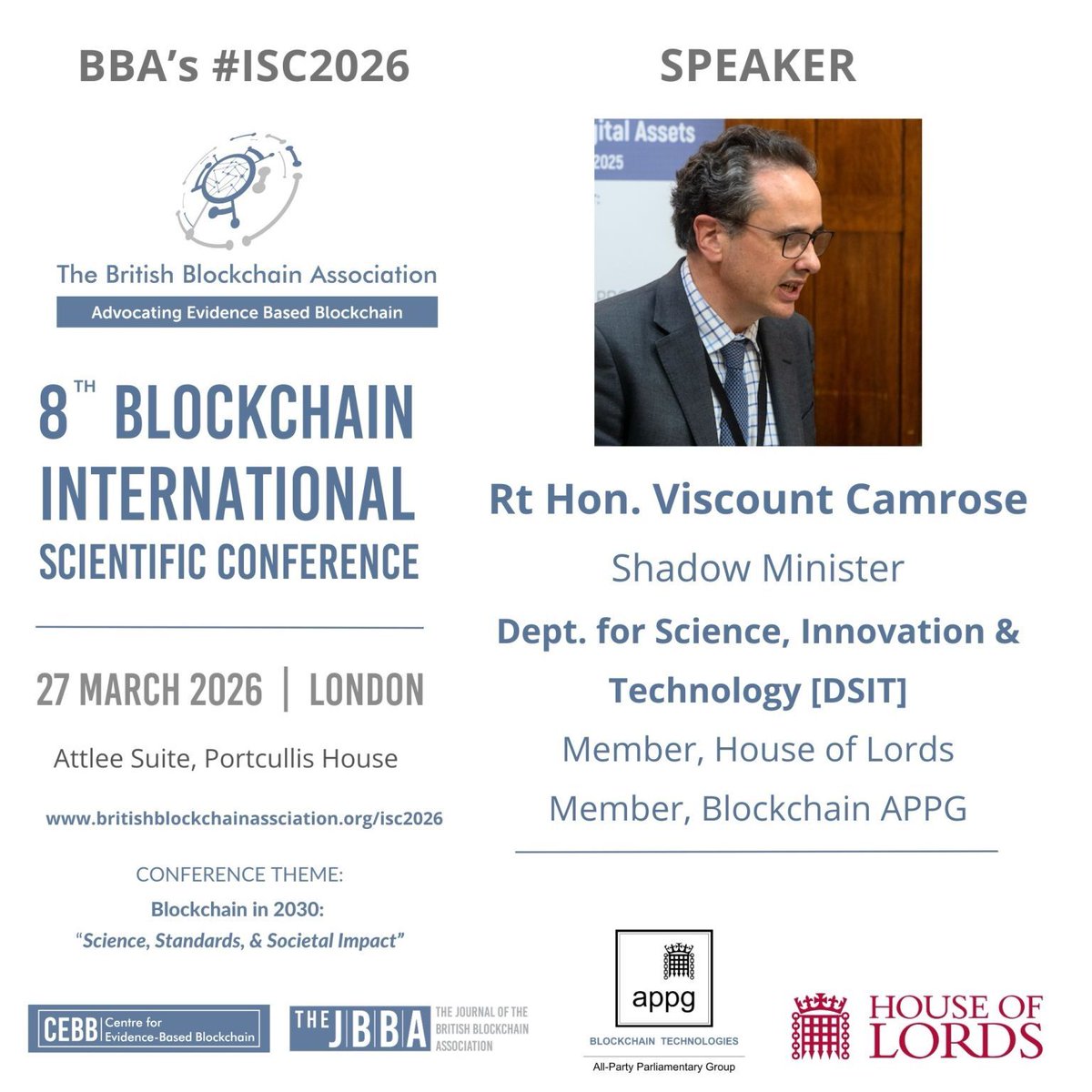 The British Blockchain Association tweet media