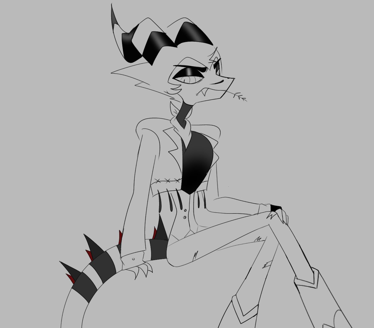 angelessinfin's tweet image. Old doodles because yall seem to like them. #HELLUVABOSS #STRIKER #HELLUVABOSSSTRIKER