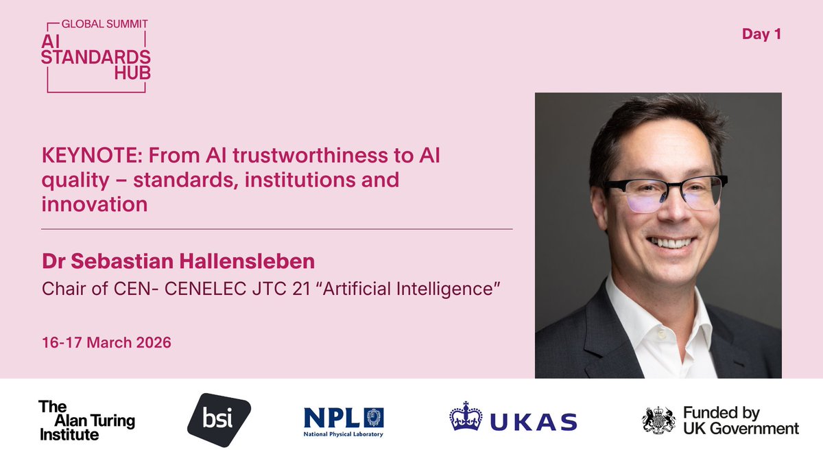 AI Standards Hub tweet media