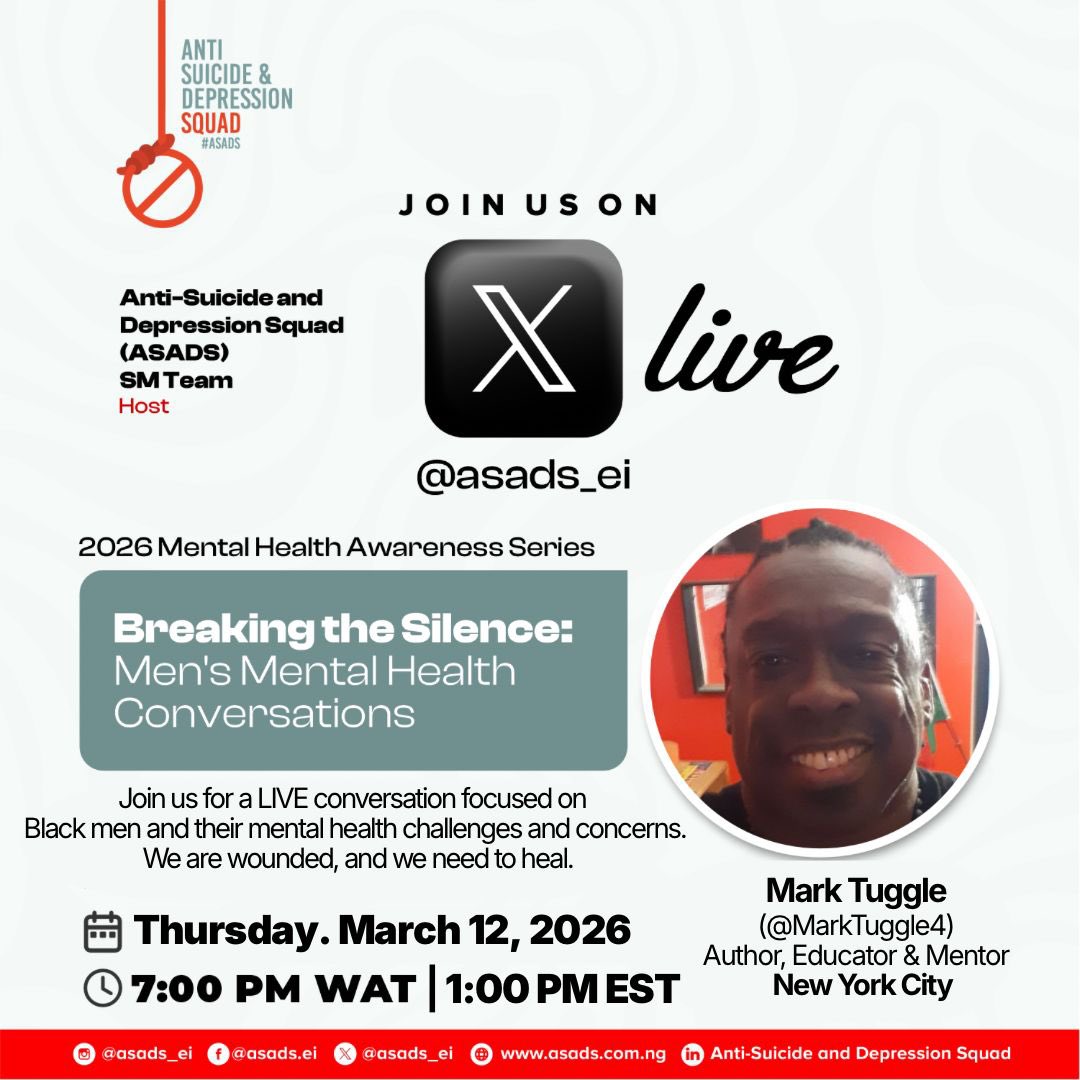 Anti-Suicide and Depression Squad tweet media