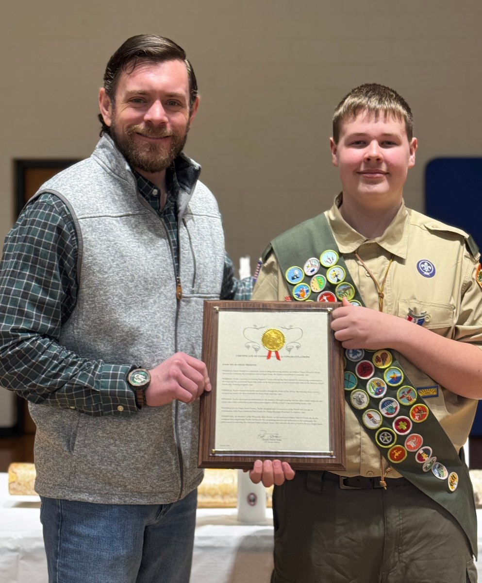 Sen. Patrick Testin tweet media