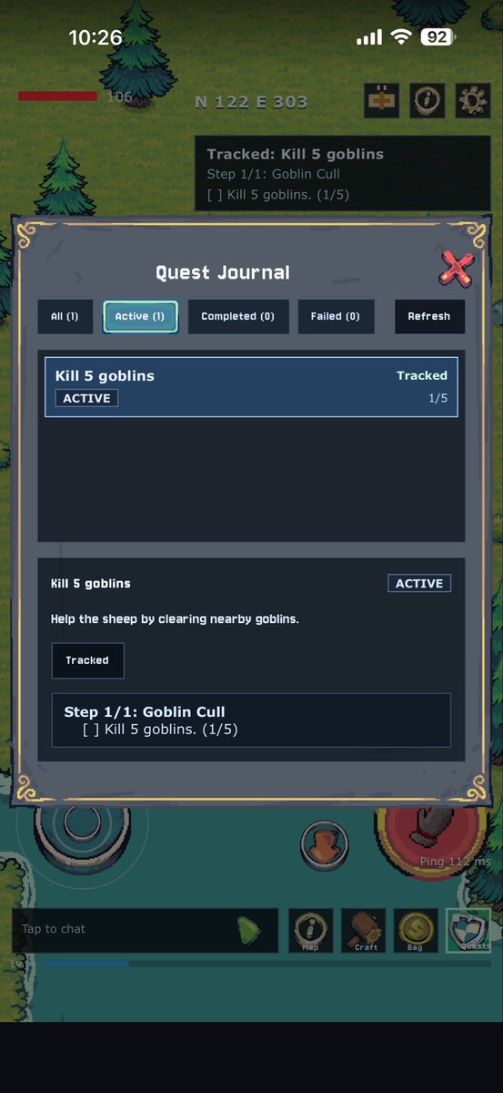 falkreach's tweet photo. Expanded https://t.co/KXU2GWgs1h with first quests and npc dialogues. Basics are now completed and I can finally start with world building. 

I’m looking for game testers, so please join if you are interested!

#indiegame #webgame #pixelart #indiedev https://t.co/IoGFHKKjyO