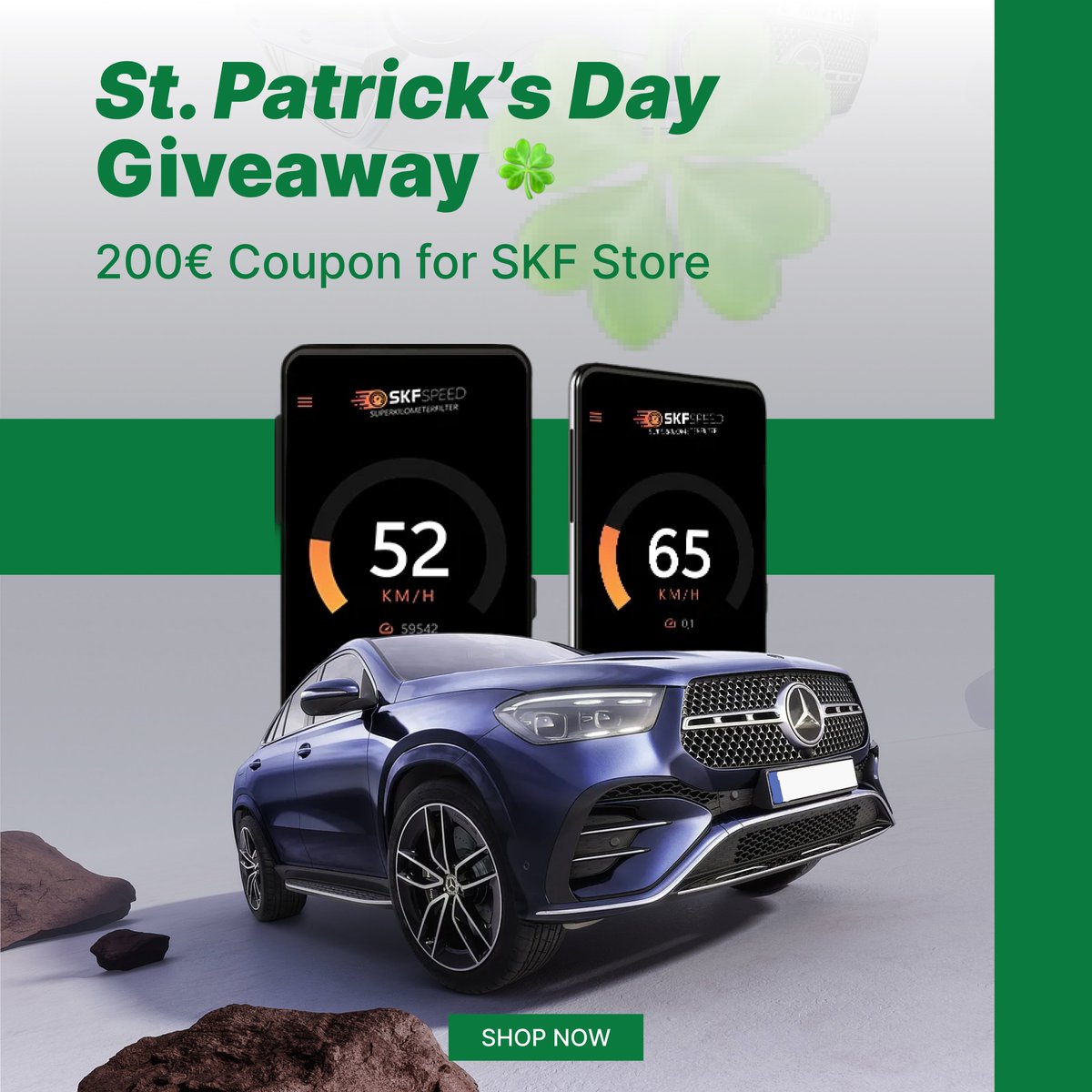 Superkmfilter's tweet photo. 🎉 €200 Coupon Giveaway! 🎉

We’re giving one lucky winner a €200 coupon to use on our SKF store!

👉 Enter here: https://t.co/lh5hABMISy

🍀 The winner will be chosen on Saint Patrick’s Day! Good luck to everyone!

#saintpatricksday #coupongiveaway #superkilometerfilter https://t.co/B0U8ok7A4C