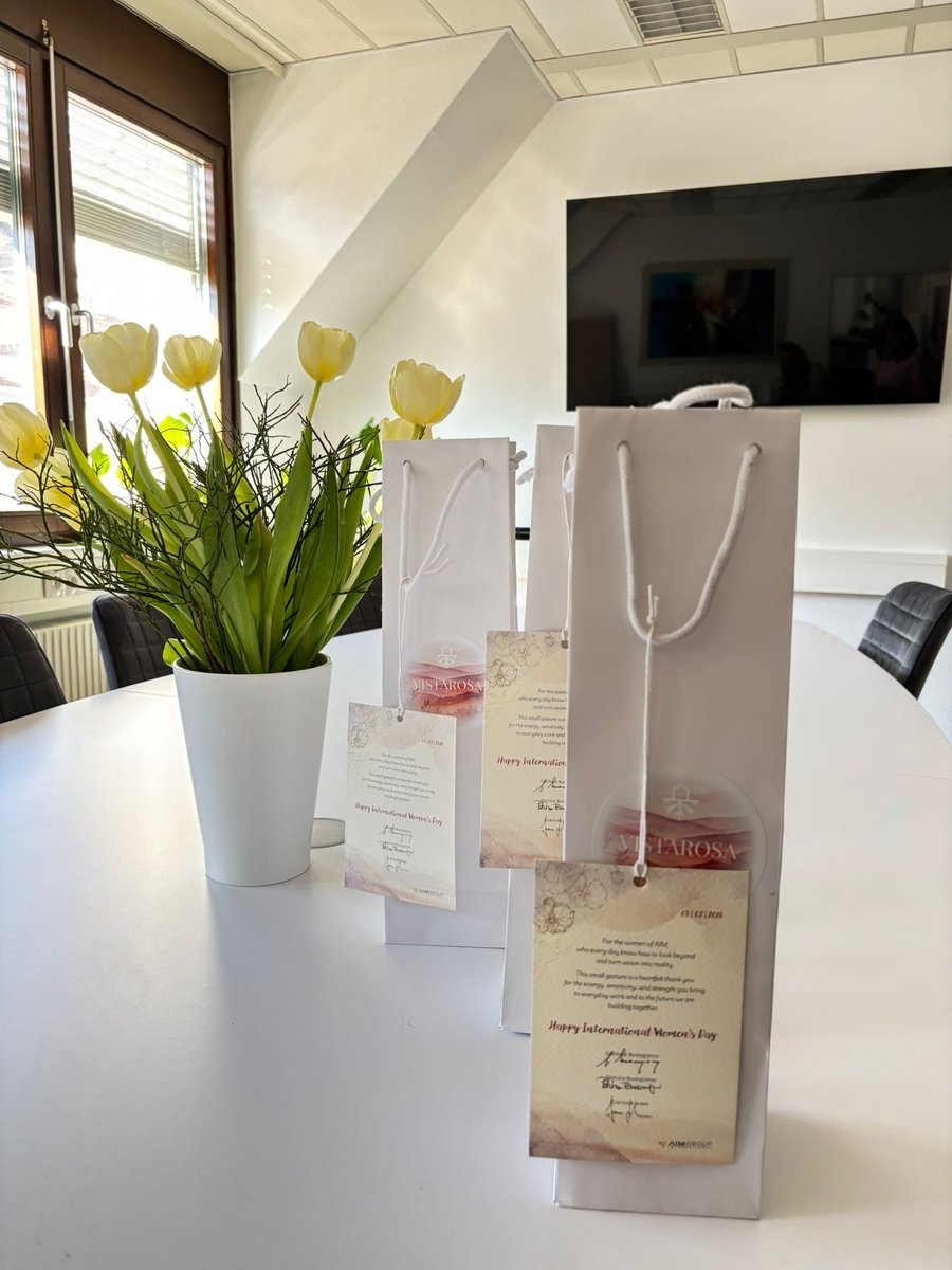 AIM Group Int tweet media