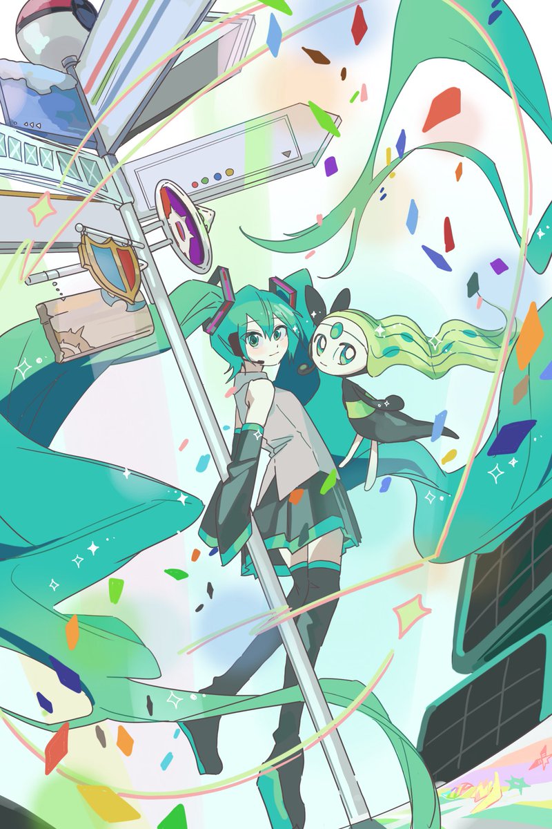 100曲ボカロ絵チャレンジ 18.クロスロード/ kz × TAKU INOUE