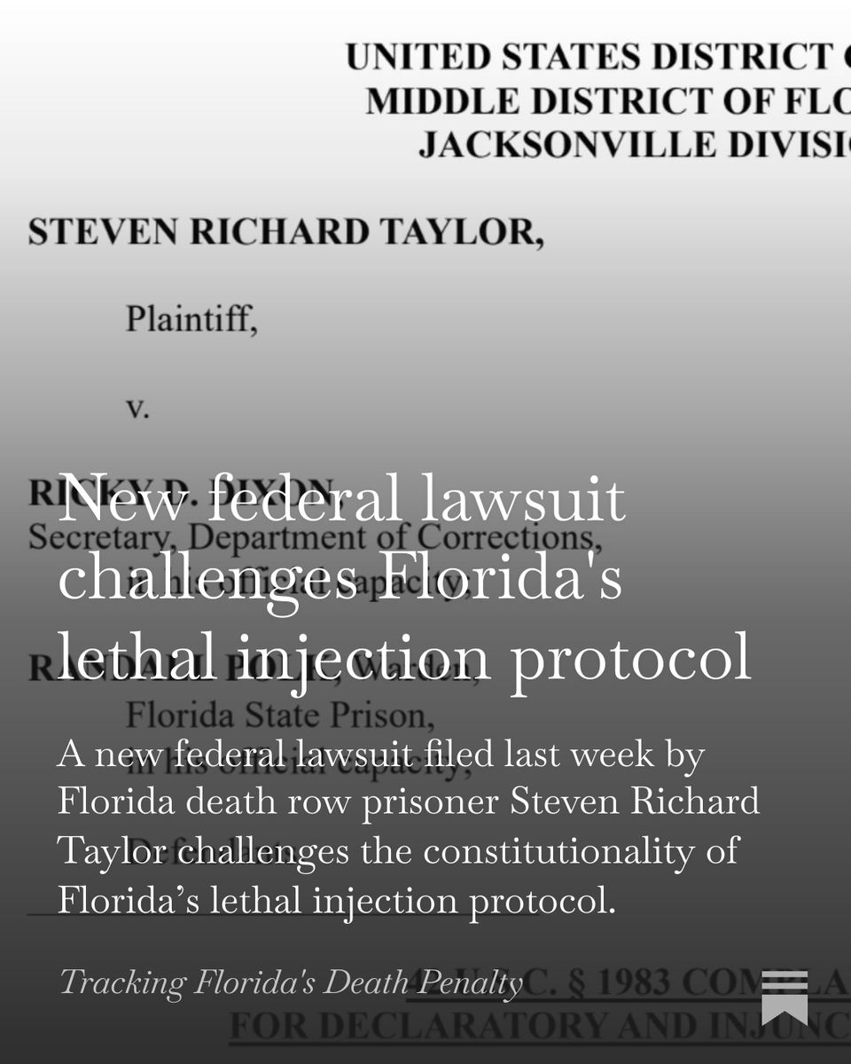 Tracking Florida's Death Penalty tweet media