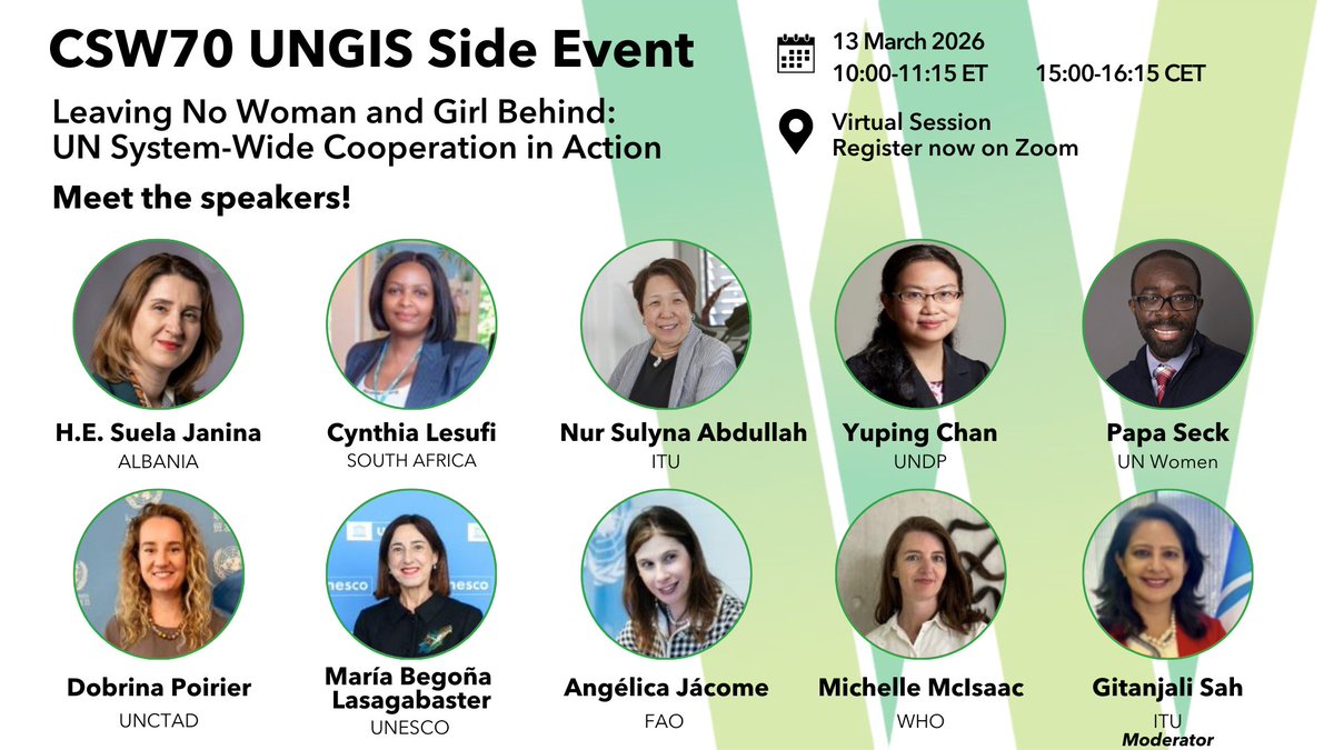 World Summit on the Information Society (WSIS) tweet media