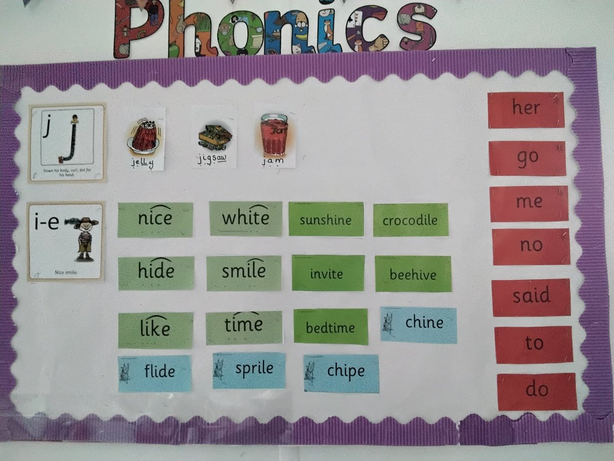 LeighPrimary's tweet photo. This week in the Nest, we are learning the phonic sound 'j' and special friends 'i-e'.
#article28 #Nest #phonics #RWInc #j #nicesmile #lifelonglearners https://t.co/EbqqWG2sUC