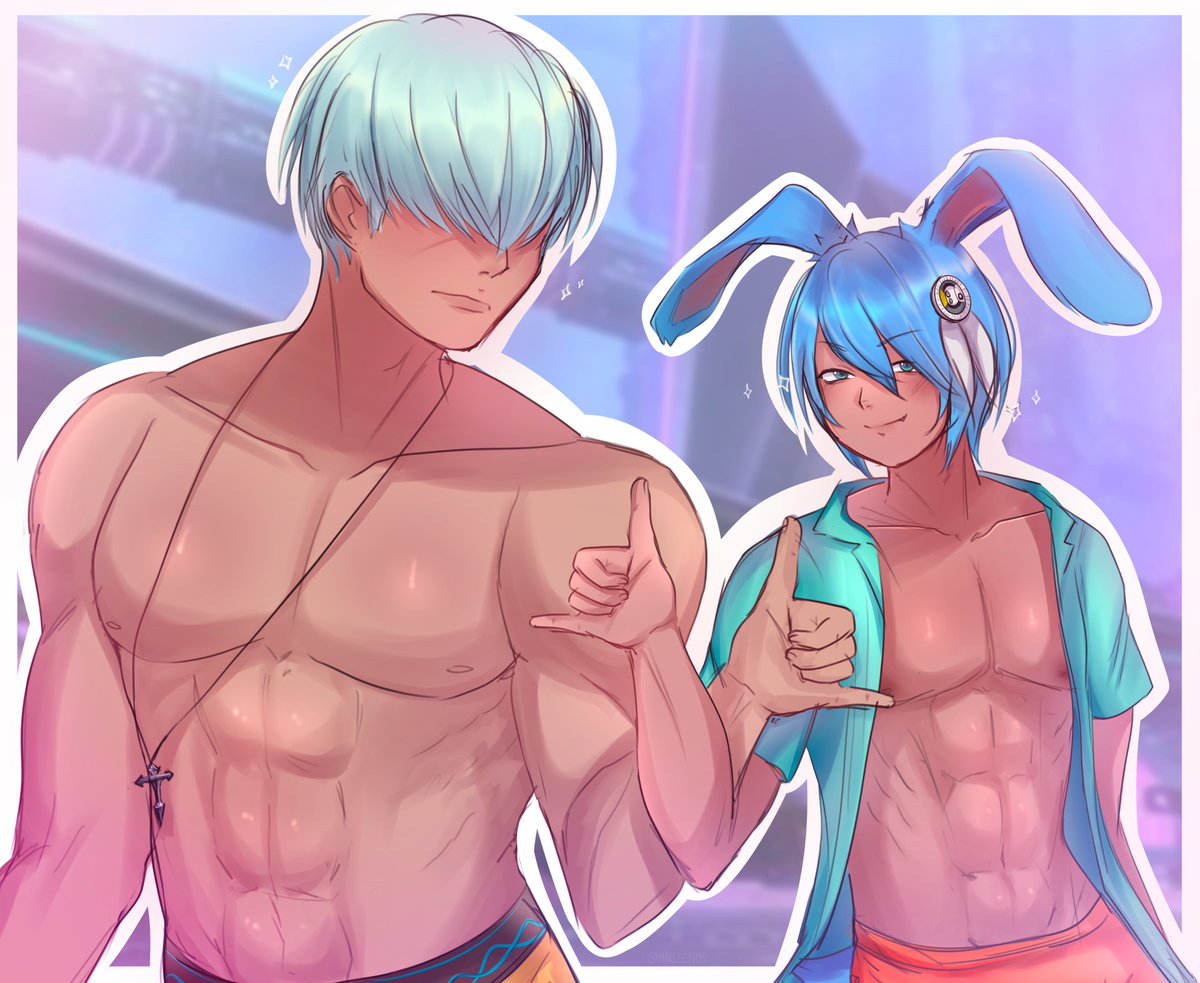 🔥💧 I drew the blowjob brothers for the first time ! Wahoo !