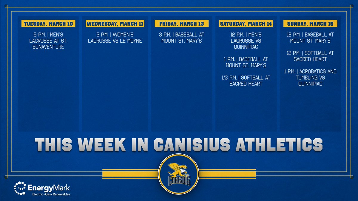 Canisius University Athletics tweet media