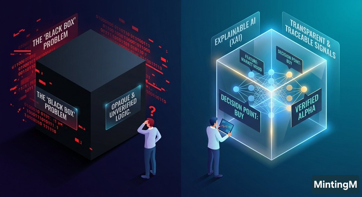 TheMintingM's tweet photo. Would you trust an algorithm with your capital if it couldn’t explain why it made a trade?
The biggest risk in modern quant trading is the "Black Box" Problem.
Here is why....
#QuantTwitter #MachineLearning #DataScience #Trading #MintingM https://t.co/SQbNsICZo6