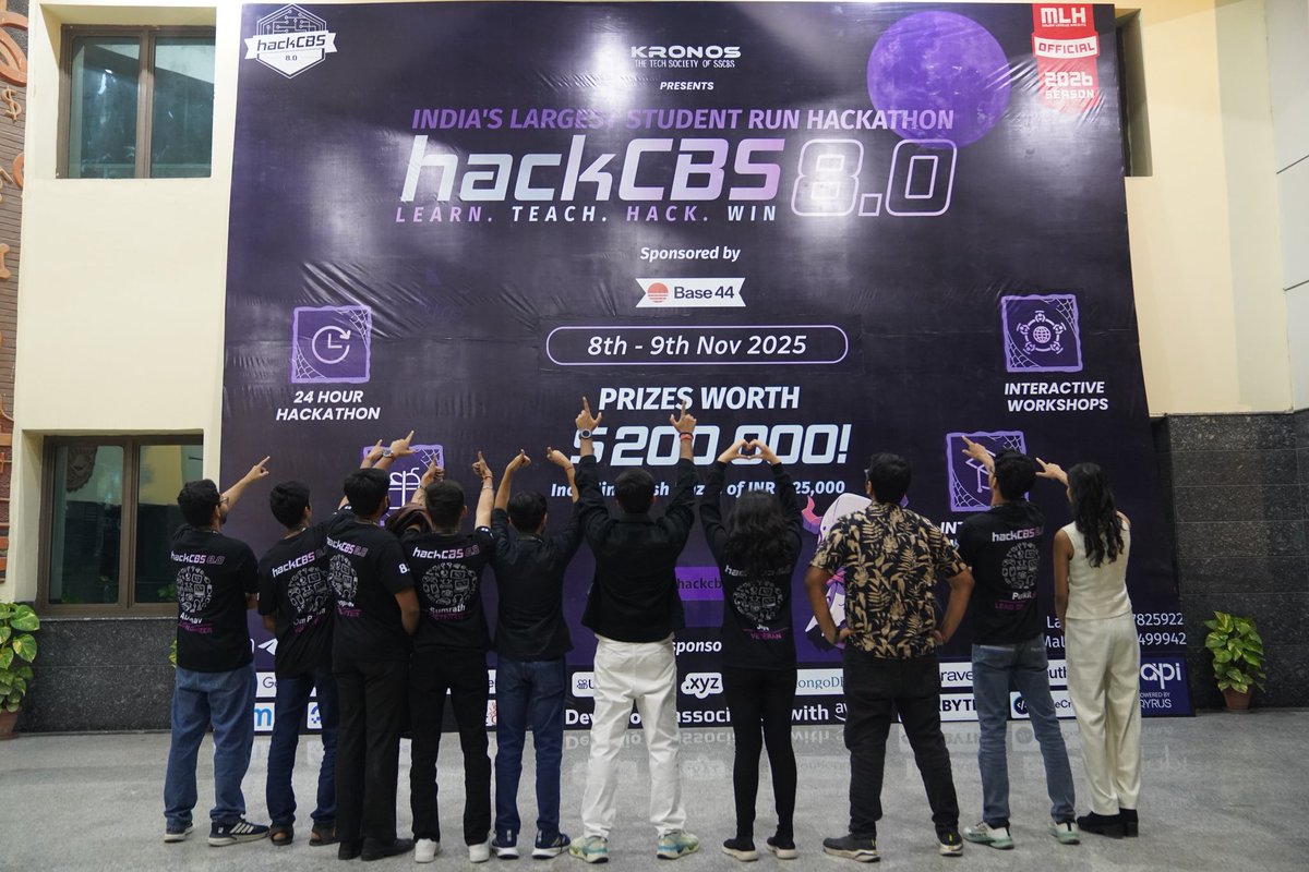 hackCBS 8.0 tweet media