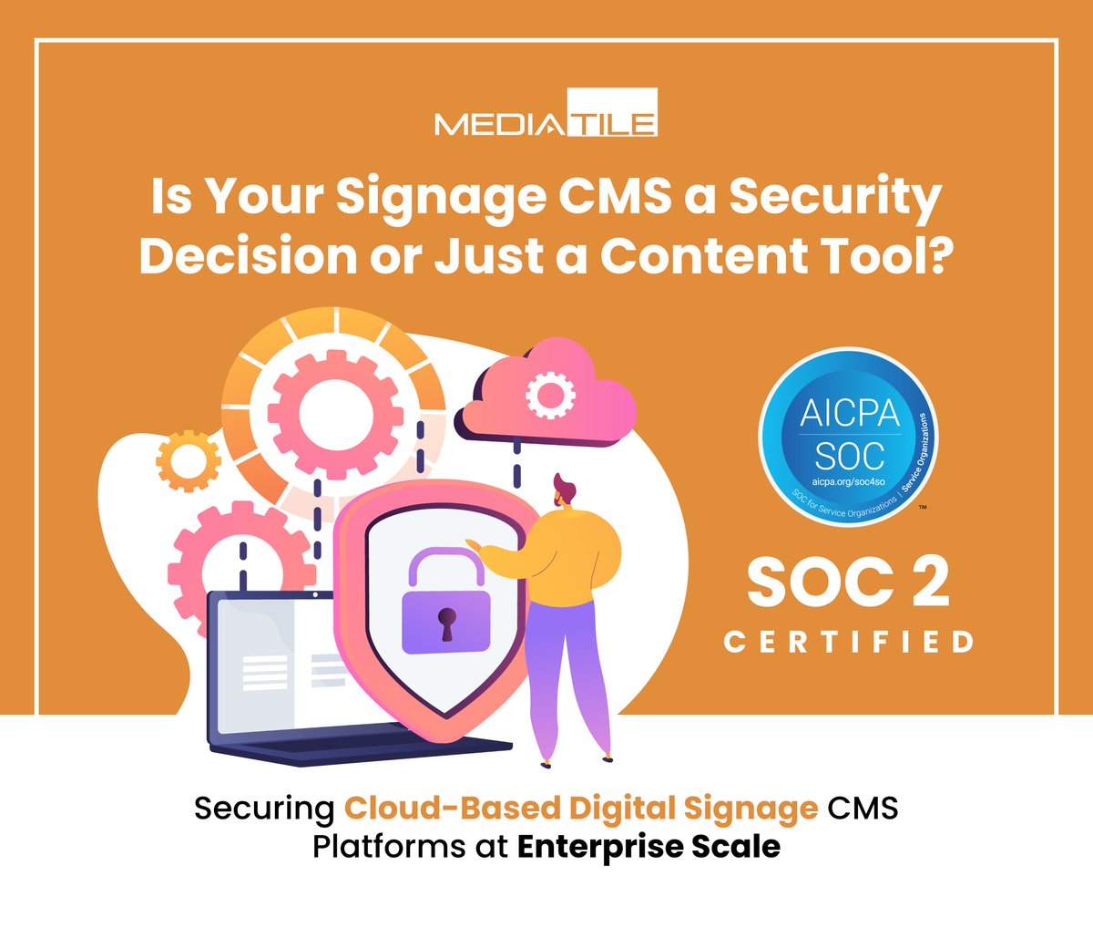 MediaTile's tweet photo. If your signage CMS connects to your network, it’s not just a content tool.

It’s part of your security posture.

Here’s what enterprise buyers should be looking for.

🔗 Learn more 
https://t.co/LIrnHfCZ7c https://t.co/mA2ijsWjMX