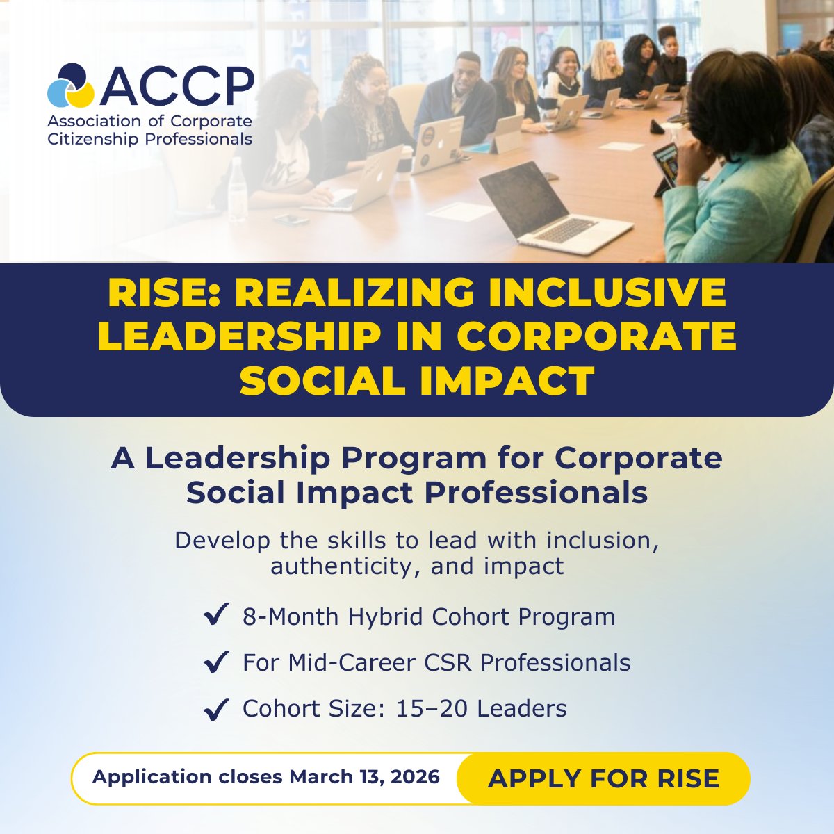 Association of Corporate Citizenship Professionals tweet media