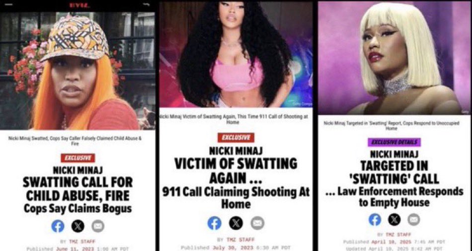 this right here is why i’ll never turn my barb card in. nobody cared when it was Nicki……