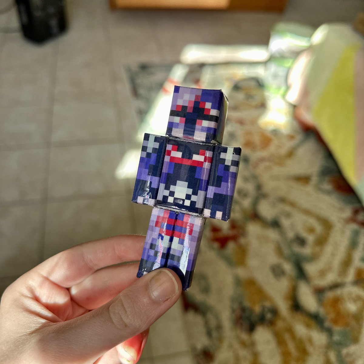 Tethys_The_Pego's tweet photo. Papercraft, I!

Skin design by @fancyneun !! https://t.co/Cep3Fatjhy