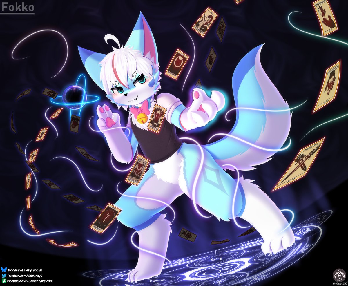 The Card Master [C] For @fokkothefurry, thank you x3 I enjoy making ...
