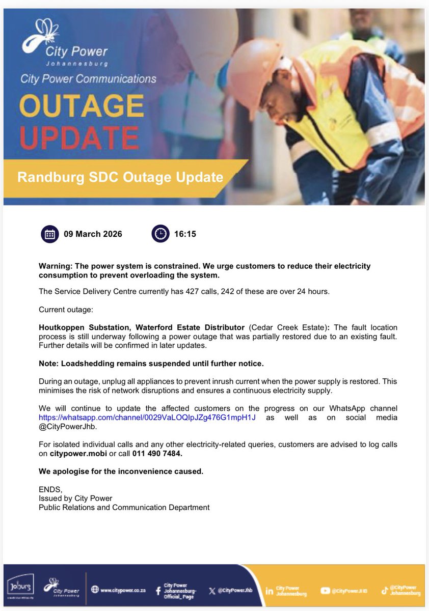 @CityPowerJhb tweet media