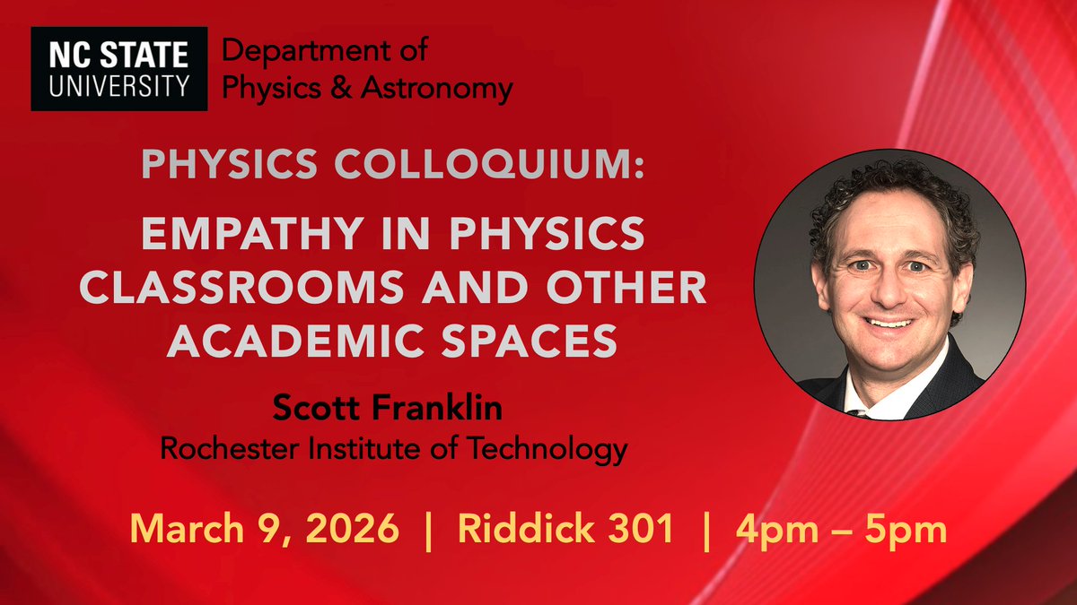 NC State Physics and Astronomy tweet media