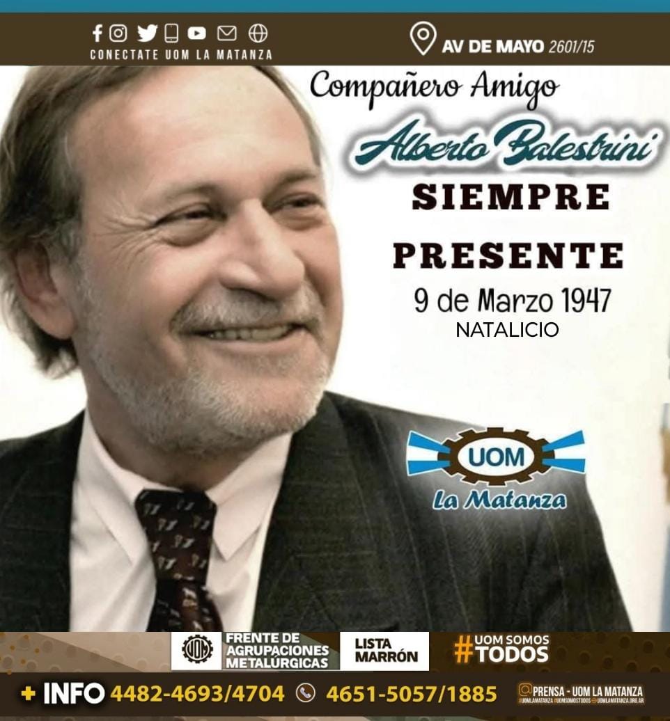 UOM La MATANZA tweet media