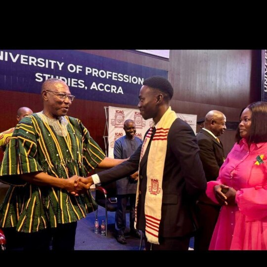 DeloitteGhana's tweet photo. We are elated to share in the joy of Charles Williams Obeng Mensah, a National Service Officer with the Consulting Department - Risk and Regulatory. Charles was adjudged the overall best candidate in the 2025 Institute of Chartered Accountants Ghana (ICAG) examination (November 2025 sitting).
 
He earned a distinction by completing all Level 3 courses in one sitting, and attaining the highest aggregate score among all candidates for four papers.

This accomplishment speaks to the rewards of perseverance, discipline, and an unwavering commitment to excellence. We look forward to your continued growth and contribution to the firm’s journey and success.
 
Congratulations to all Deloitte employees who successfully completed the programme.
#DeloitteGhana #ICAG #Impactthatmatters