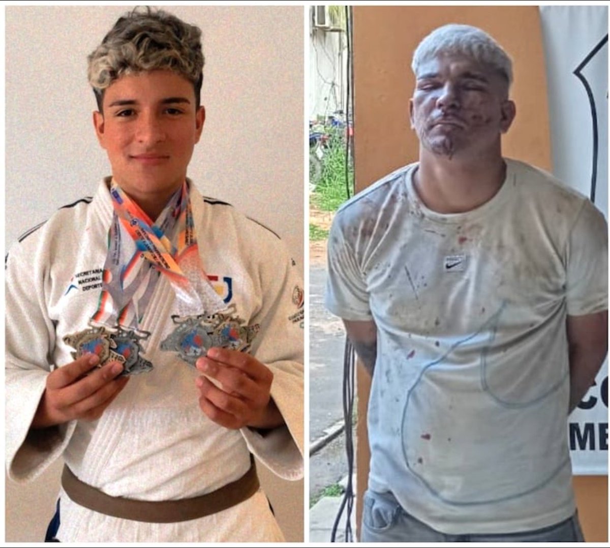 🔴ATLETA CONDECORADO DE DÍA, ROBAMOTOS DE NOCHE: DOBLE CAMPEÓN PANAMERICANO DE JUDO CAE PRESO 

◾Un atleta que llegó a ser bicampeón panamericano de judo fue perseguido, capturado, "corregido" y entregado a la <a href="/policia_py/">Policía Nacional del Paraguay</a> tras el robo de una motocicleta, pero increíblemente la