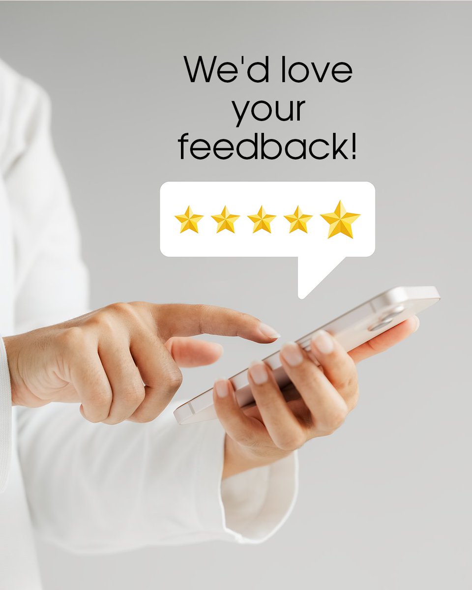 We'd love your feedback! Leave us a review!