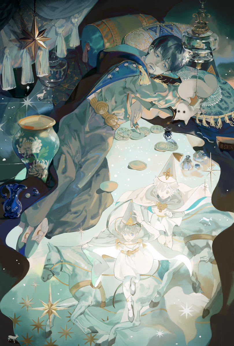 _asdfjklx's tweet photo. The stars #Δ帽子 #witchhatatelier https://t.co/aqFfuQFDf3