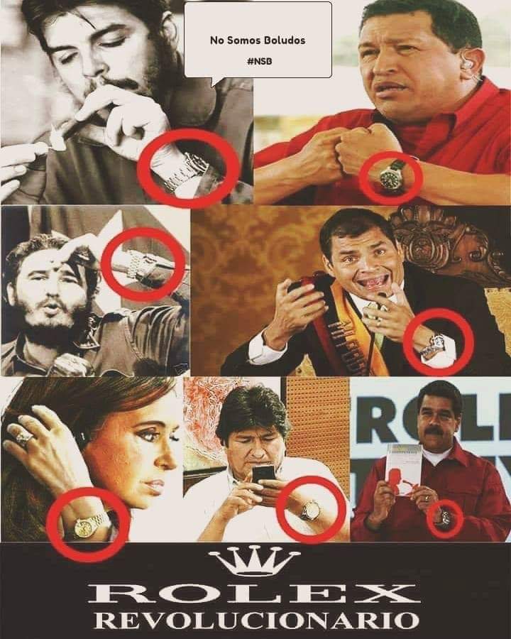 arielviano's tweet photo. Zurdos con Rolex. https://t.co/shI6HjfYDZ