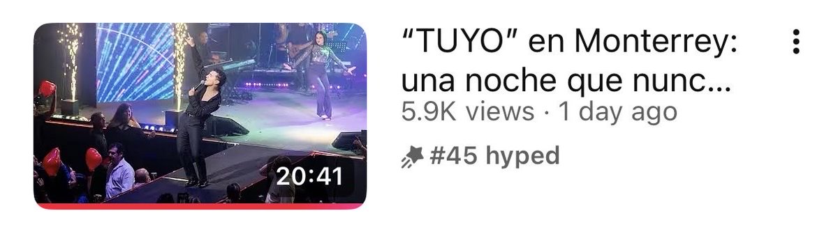 Bonito lunes!✨
Nueva semana, nuevas tres oportunidades para darle hype al video🏃🏽‍♀️💨

🔗 youtu.be/kxzhokdYf_Q?si…