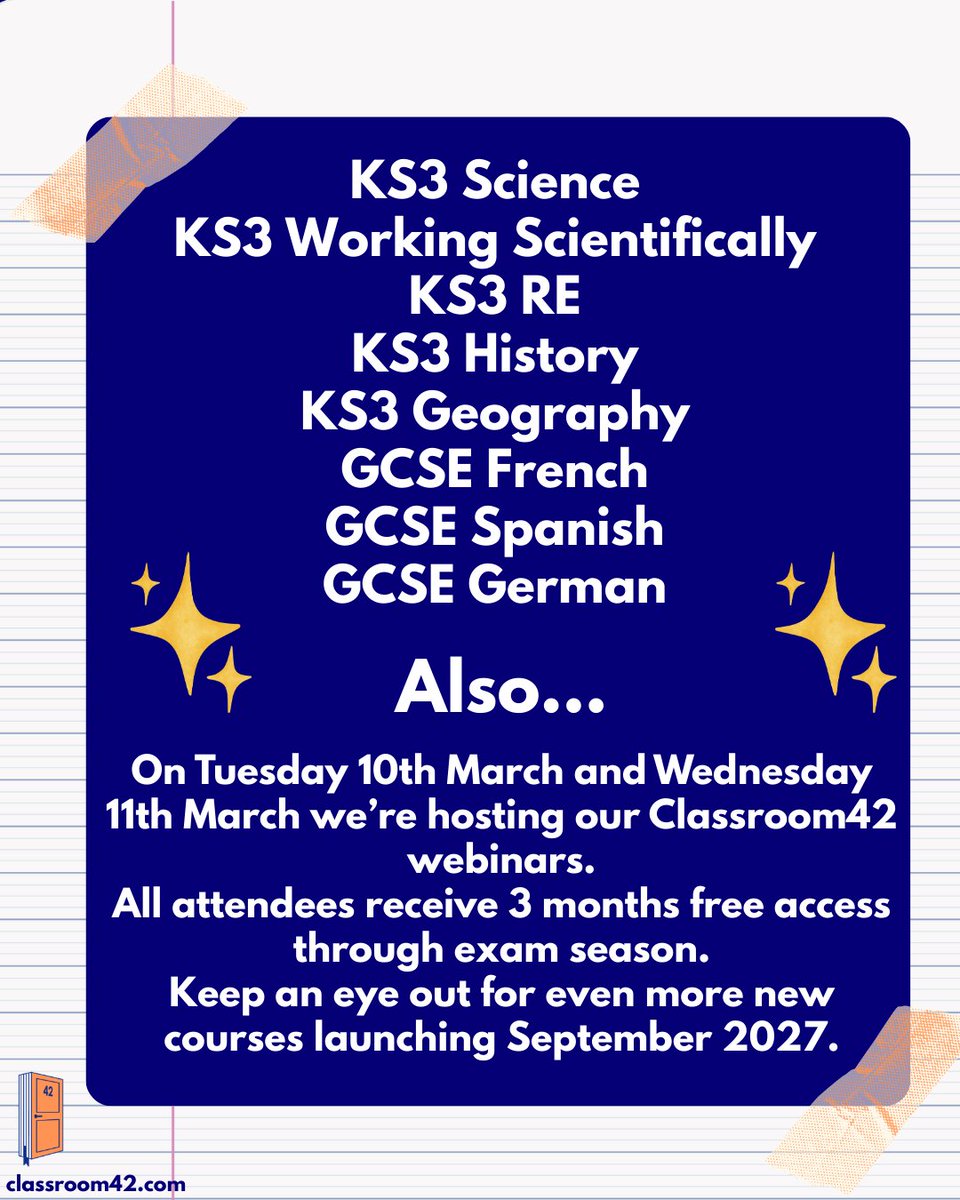 Classroom 42 tweet media