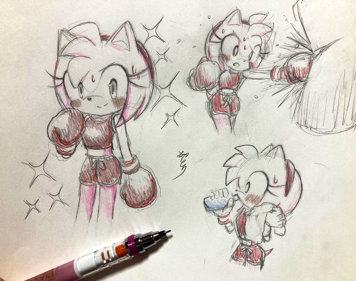 aya_itoasobi's tweet photo. 🥊
#amyrose https://t.co/rMuJEiS3KH