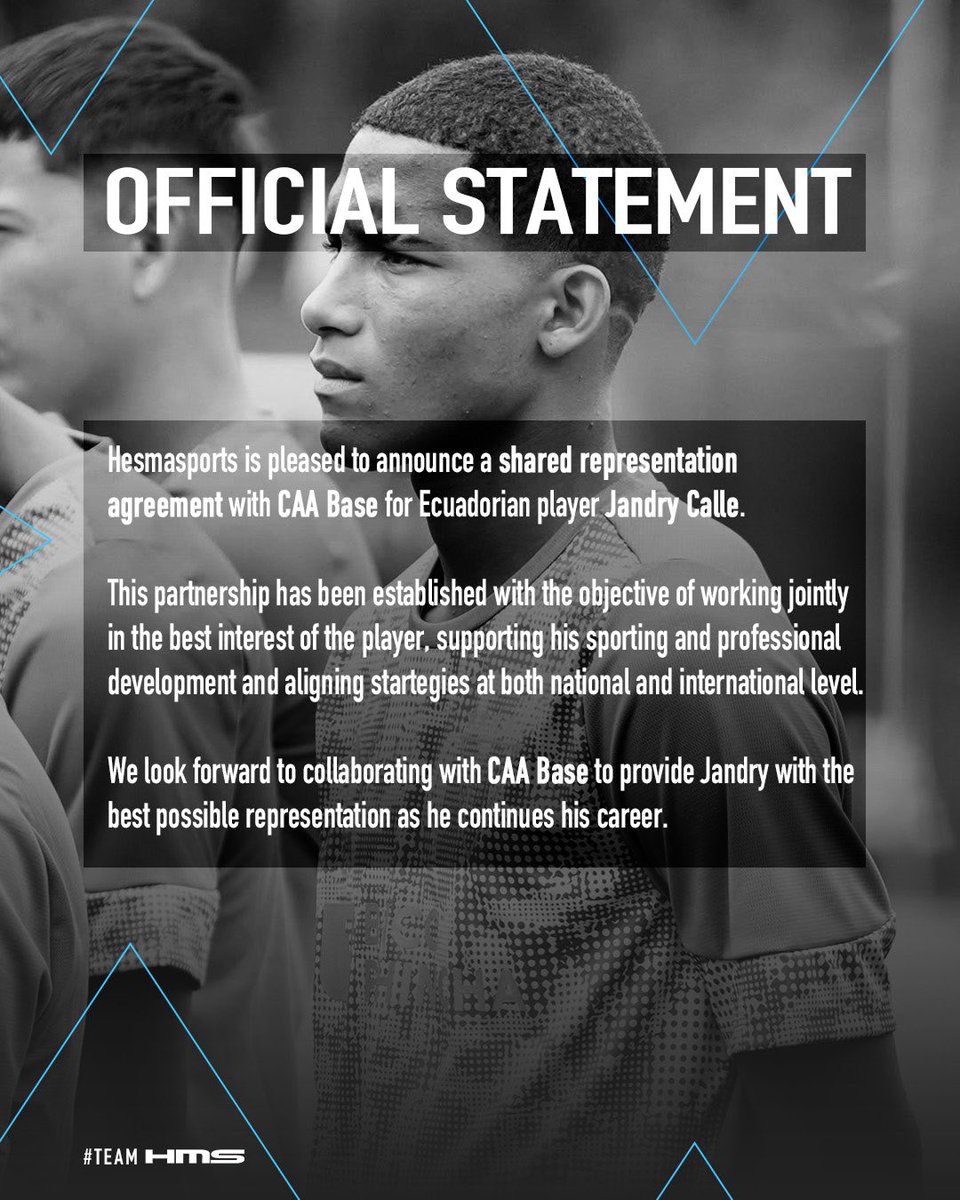 COMUNICADO OFICIAL: JANDRY CALLE 🤝 <a href="/CAABase/">CAA Base</a>