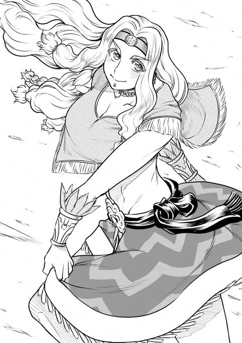 風と舞い踊る今日のお姉さん🌪 