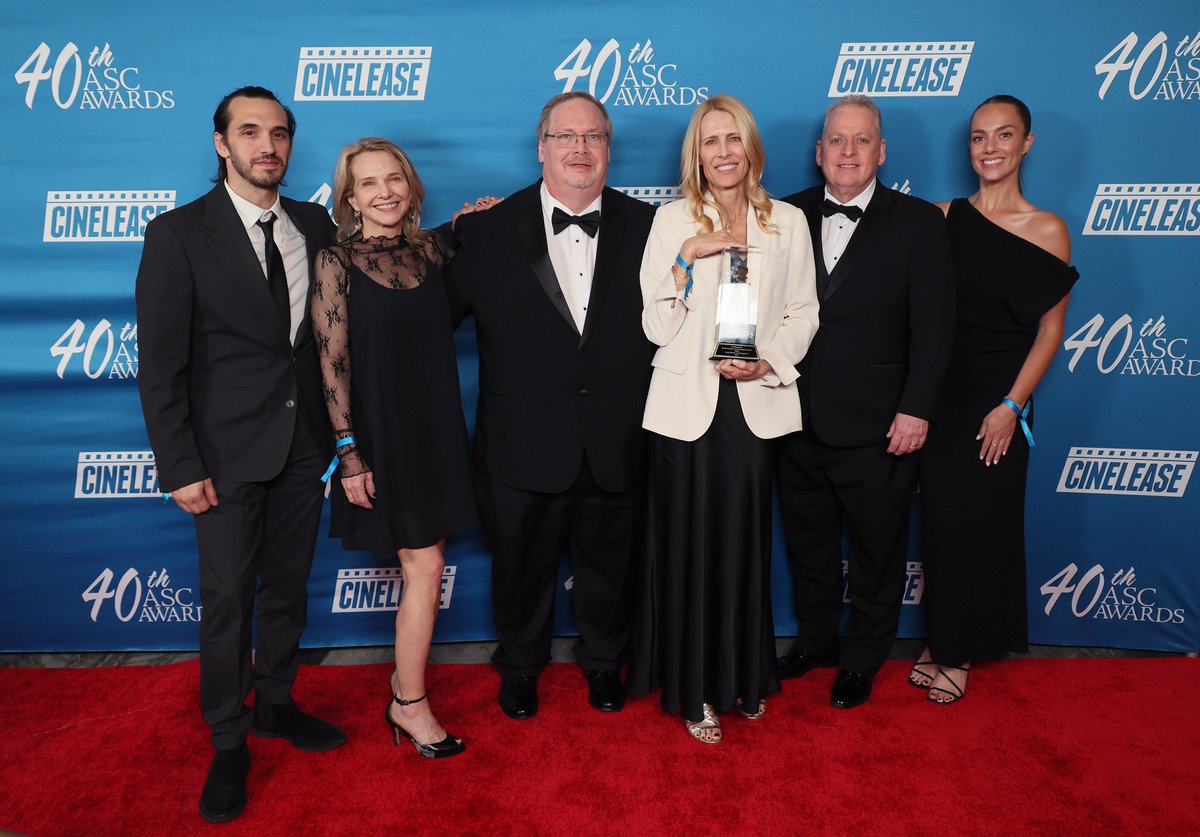 Kodak's tweet image. #Kodak is honored to have received the Curtis Clark  ASC Technical Achievement Award at the 40th ASC Awards last night, recognizing our continued investment in our Vision 3 Film, large-format finishing, and our lab expansion.
Read more here: theasc.com/articles/kodak…