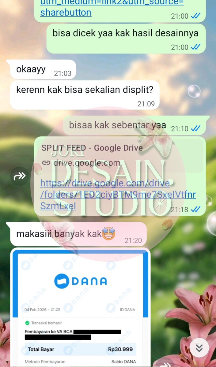 joo | joki tugas & desain trusted +100 testi tweet media