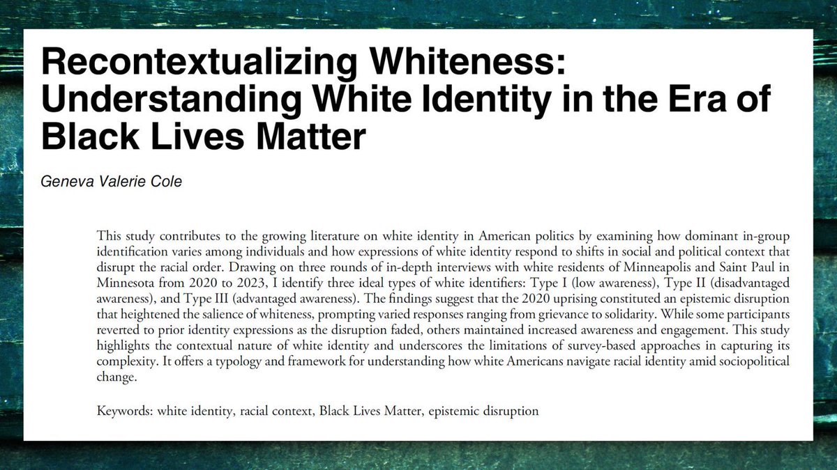 Perspectives on Politics tweet media