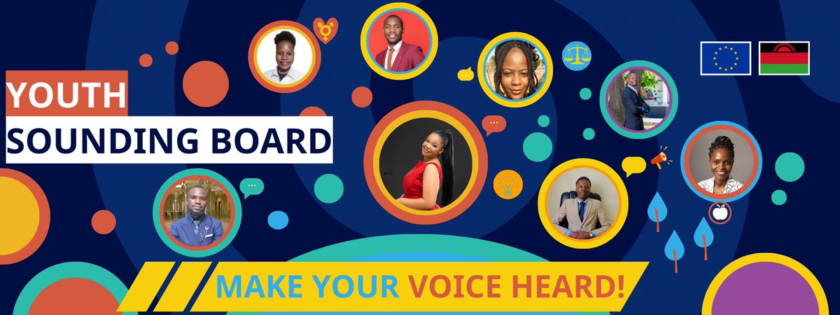 EUinMalawi's tweet photo. We are happy to announce the next cohort of the Youth Sounding Board. The new YSB will run for the next two years (2026-2028) and is composed of eight talented young people coming from different districts of Malawi.
https://t.co/08PimSN4SV https://t.co/IAX2lieLGI