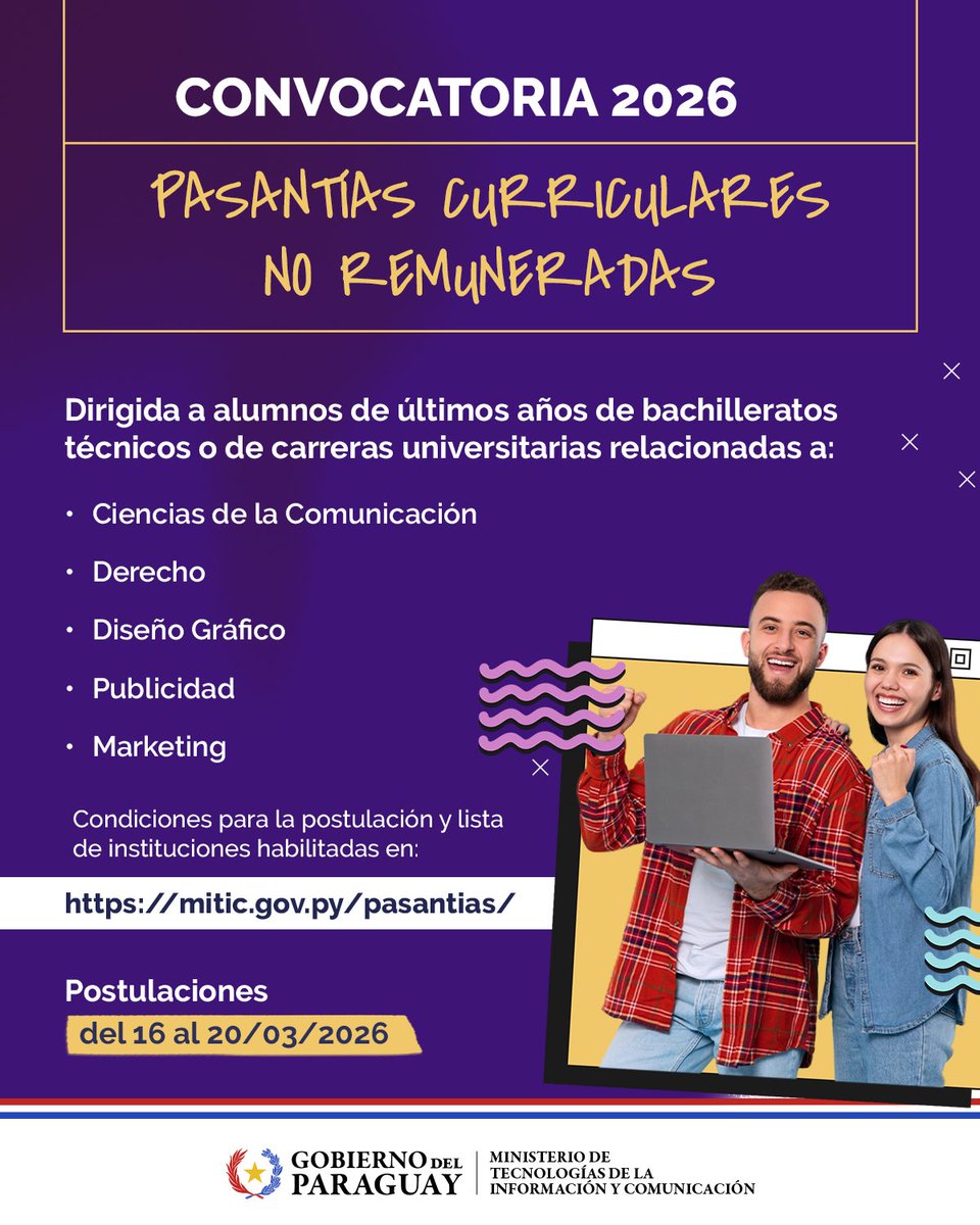 MITIC Paraguay tweet media