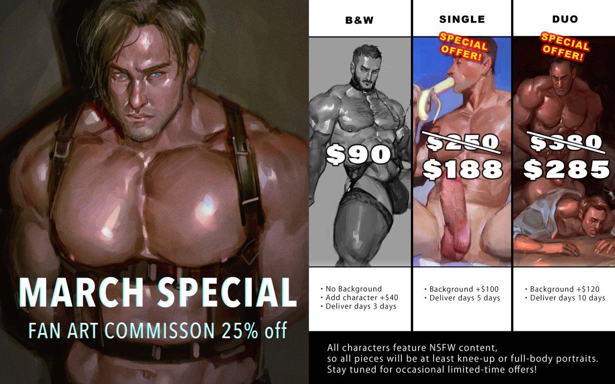 粗粗 TsuTsu (March Commission open) tweet media