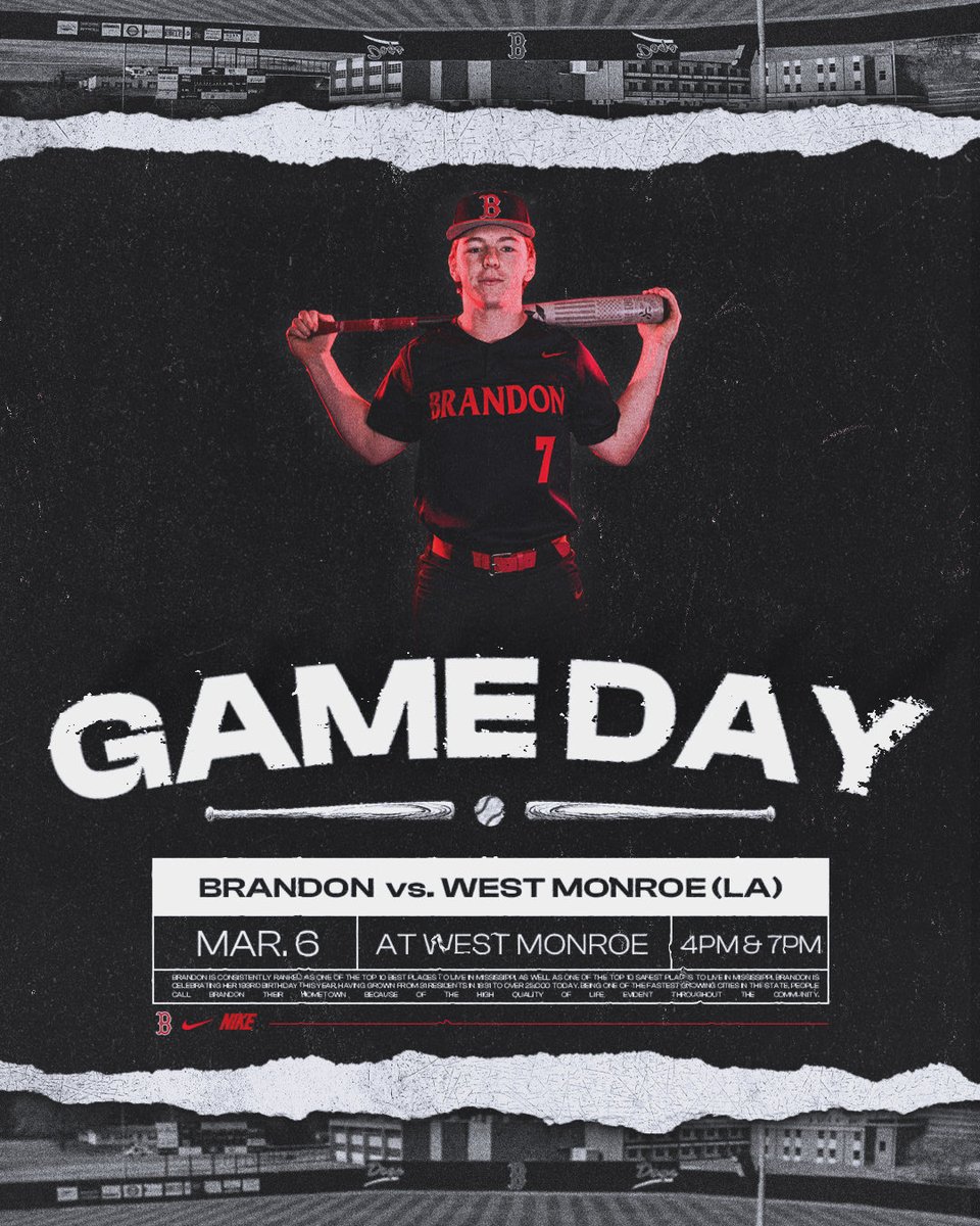 BrandonBulldog2's tweet photo. Road dogs take two at West Monroe! #FTG #outsidedogs @bshields0244 @BrandonBulldogs @PrepBaseballMS @blake_levine https://t.co/OqTrJAeygZ
