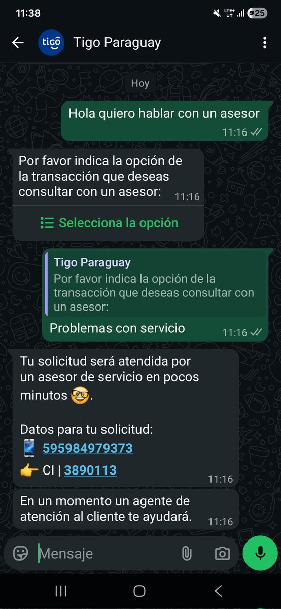 kellytapy's tweet photo. @TigoParaguay No contestan https://t.co/WRb3flg6IT