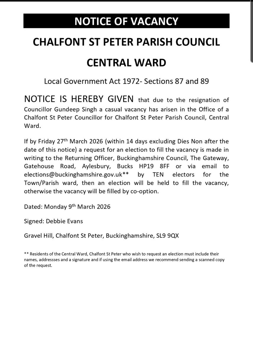 CSP Parish Council tweet media