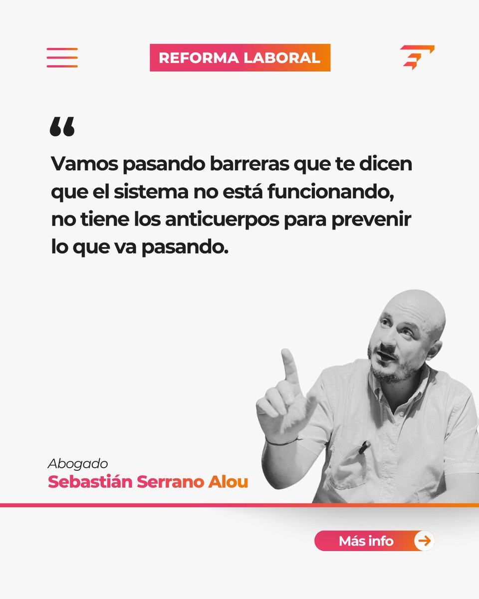El abogado laboralista Sebastián Serrano Alou advierte que la reforma laboral ubica a los acuerdos entre partes por encima de la Constitución. 

latarima.com.ar/latarimapregun… 

#ReformaLaboral