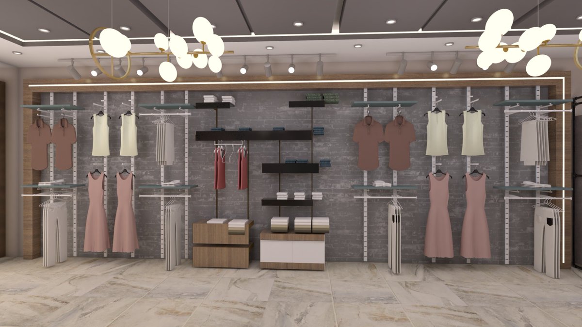 تصميم محلات تجارية tweet media