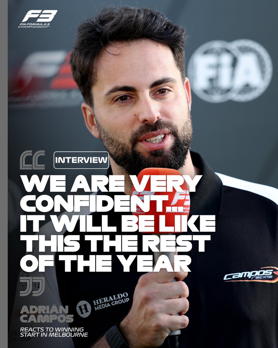 Formula 3 tweet media