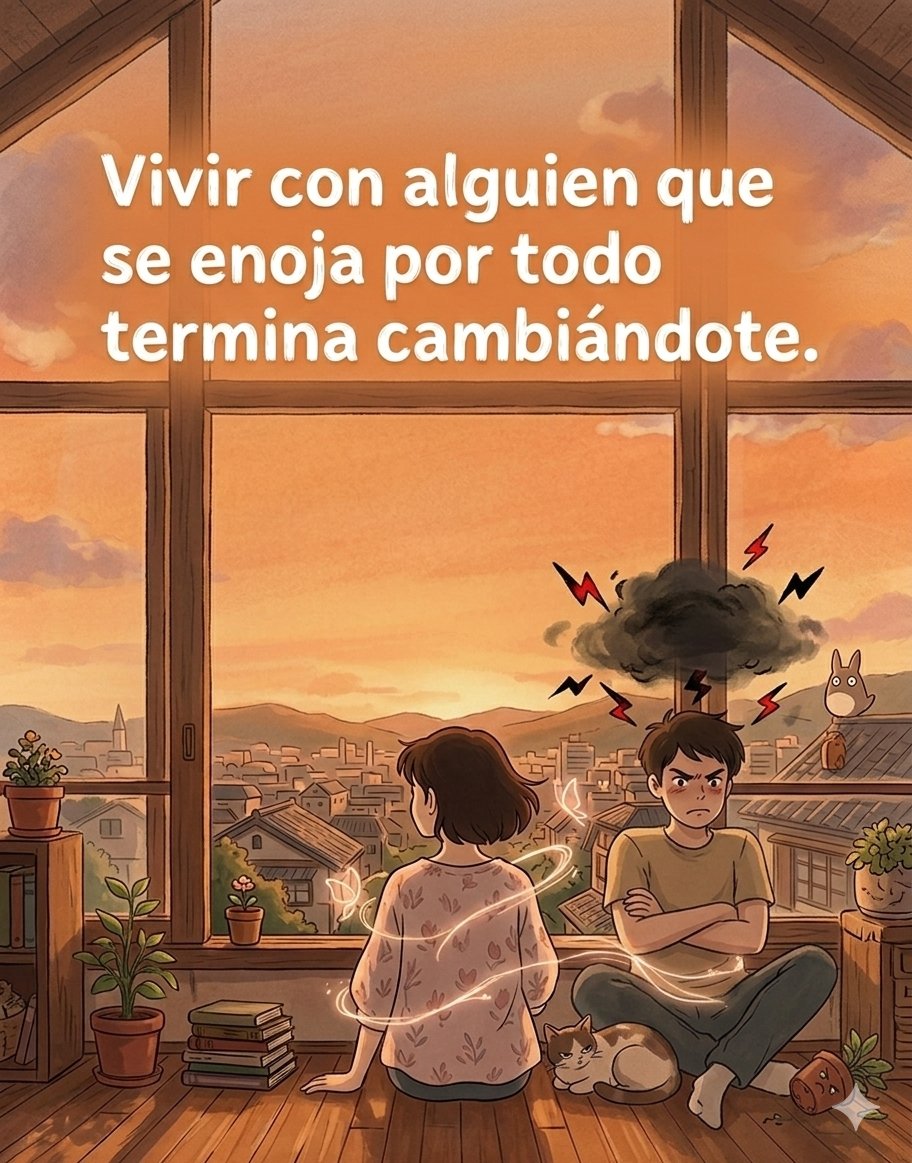 El hogar debe ser tu refugio, no un lugar donde caminas con miedo a romper el silencio. ⛓️‍💥

Cuando dejas de decir lo que piensas para evitar un enojo ajeno, no estás manteniendo la paz; estás perdiendo tu libertad. 🌾

🧵_🧵