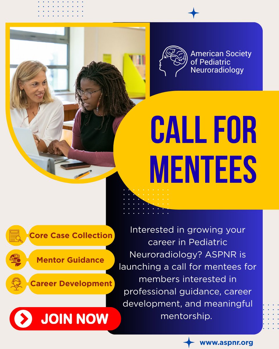 American Society of Pediatric Neuroradiology tweet media